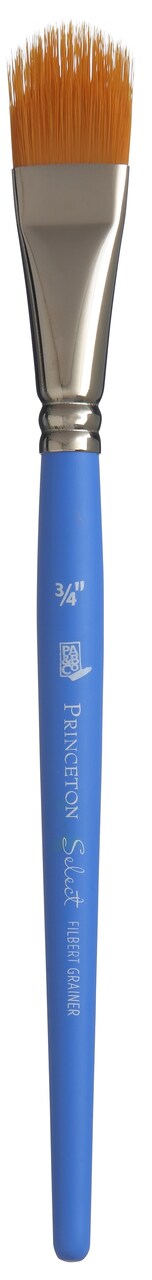 Princeton Select Synthetic Short Handle Brush -Filbert Grainer 3/4" Width